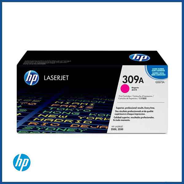 HP 309A (Q2673A) Magenta Toner Cartridge 